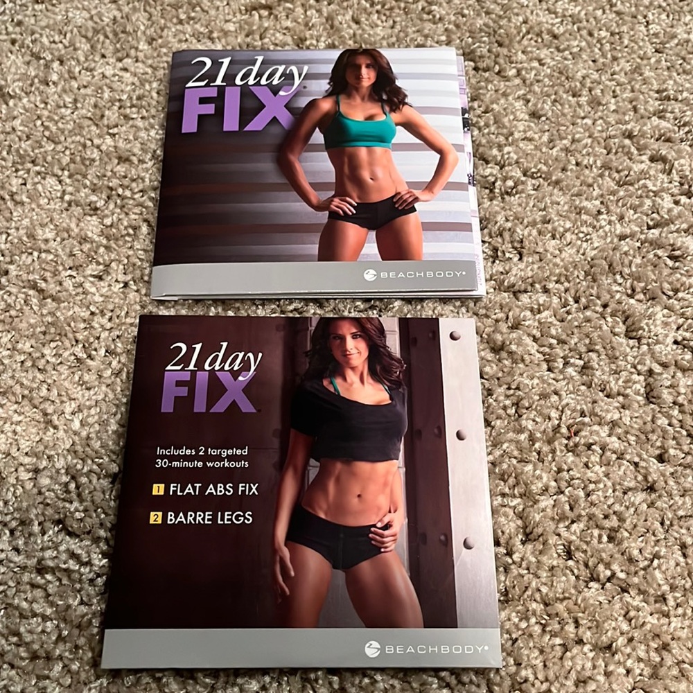21 Day Fix Beachbody 3 workout DVDs